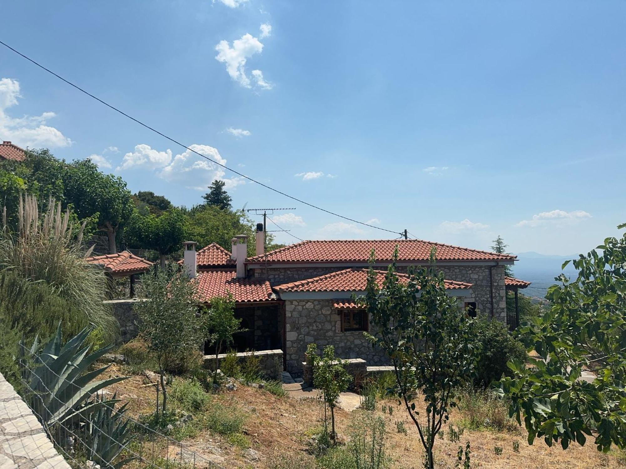 Terra Petra Villa At Psari Trikolonon Gortynia Psárion 外观 照片